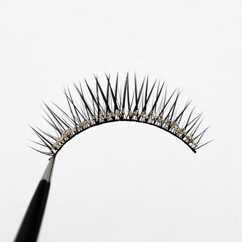 Блеск толстые 5 пар Накладные ресницы Хэллоуин вечерние Макияж для лица коробка