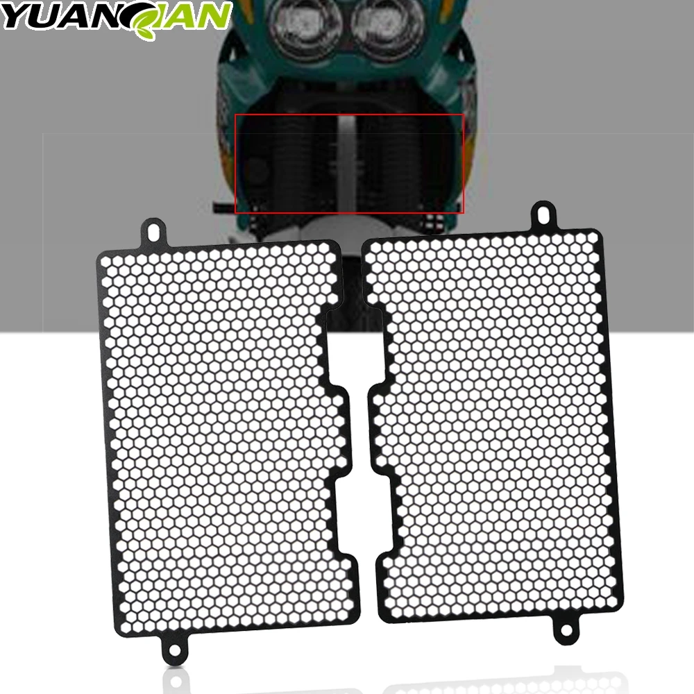 

New Black Water tank protection For Honda For Honda XRV750 XRV 750 Africa Twin 1993-2002 Motorcycle Radiator Grille Guard Cover