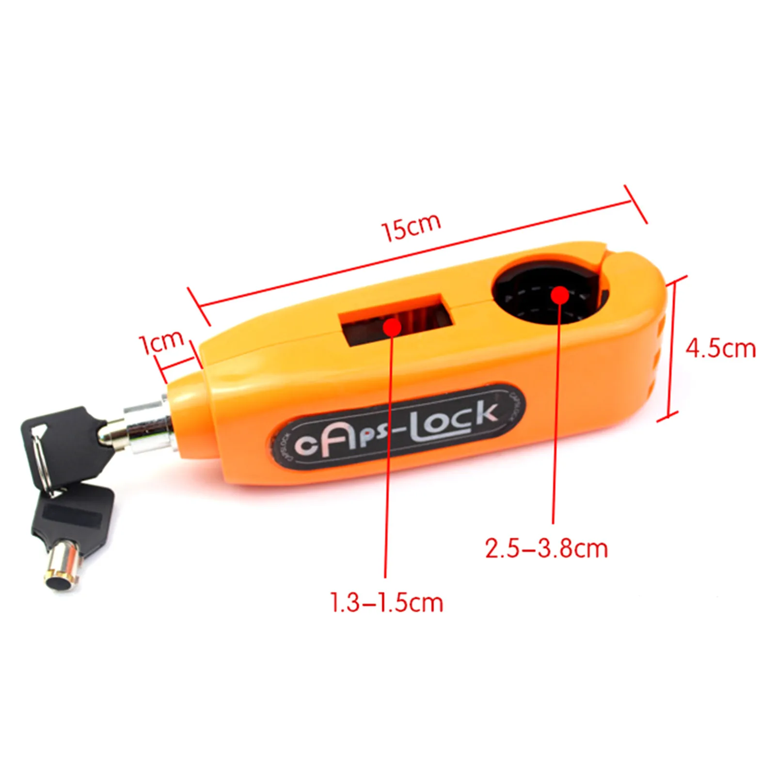 

Professional Throttle Handlebar Lock Motorcycle Alarm Locks Durable Reliable Handle Security Anti-theft Lock Tool Accessories