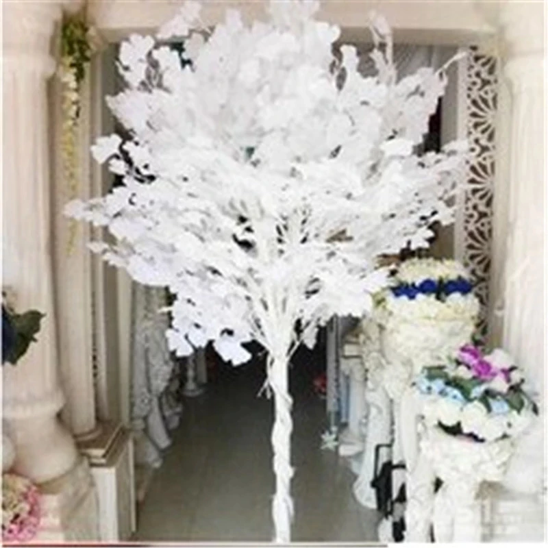 

10pcs Simulated Ginkgo biloba leaves Garden decoration Holiday wedding decoration Artificial Flower