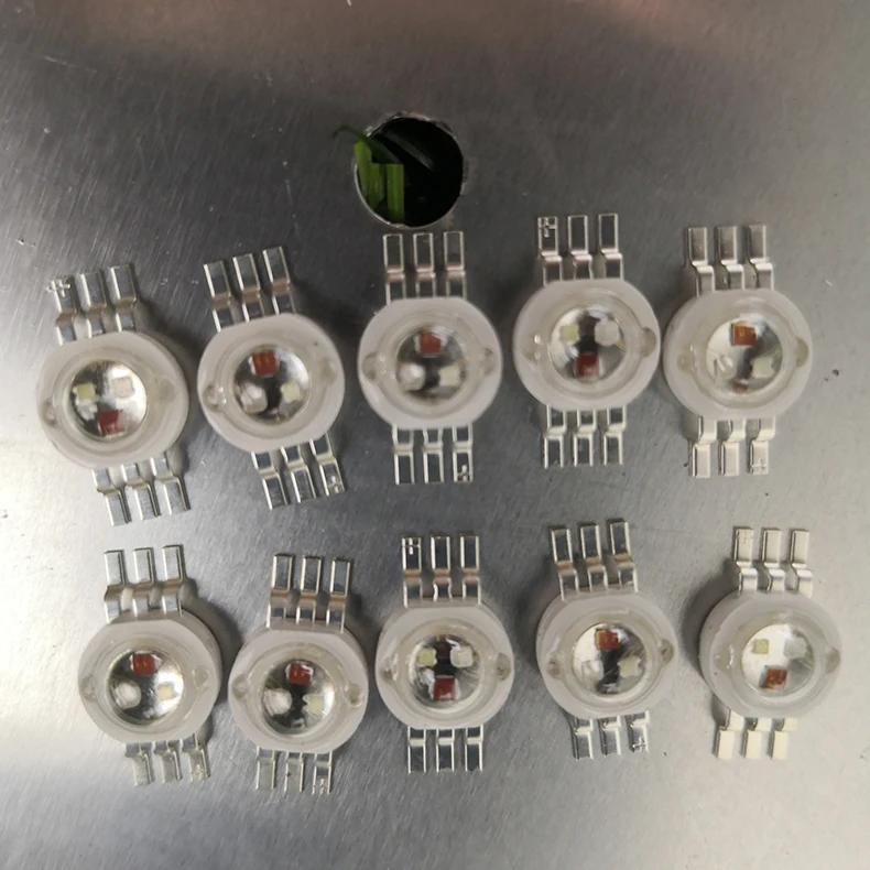 Новый 3в1 RGB светильник для газона AC85 265V AC24V Светодиодный проекционный 18 Вт 27 36 54