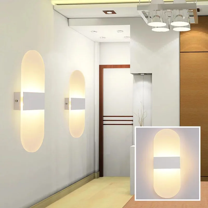 Светодиодный светильник для дома спальни прикроватная лампа гостиной кухни