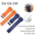 Ремешок силиконовый для Casio GA-110 GA100 GA120150200300, аксессуары для G Shock