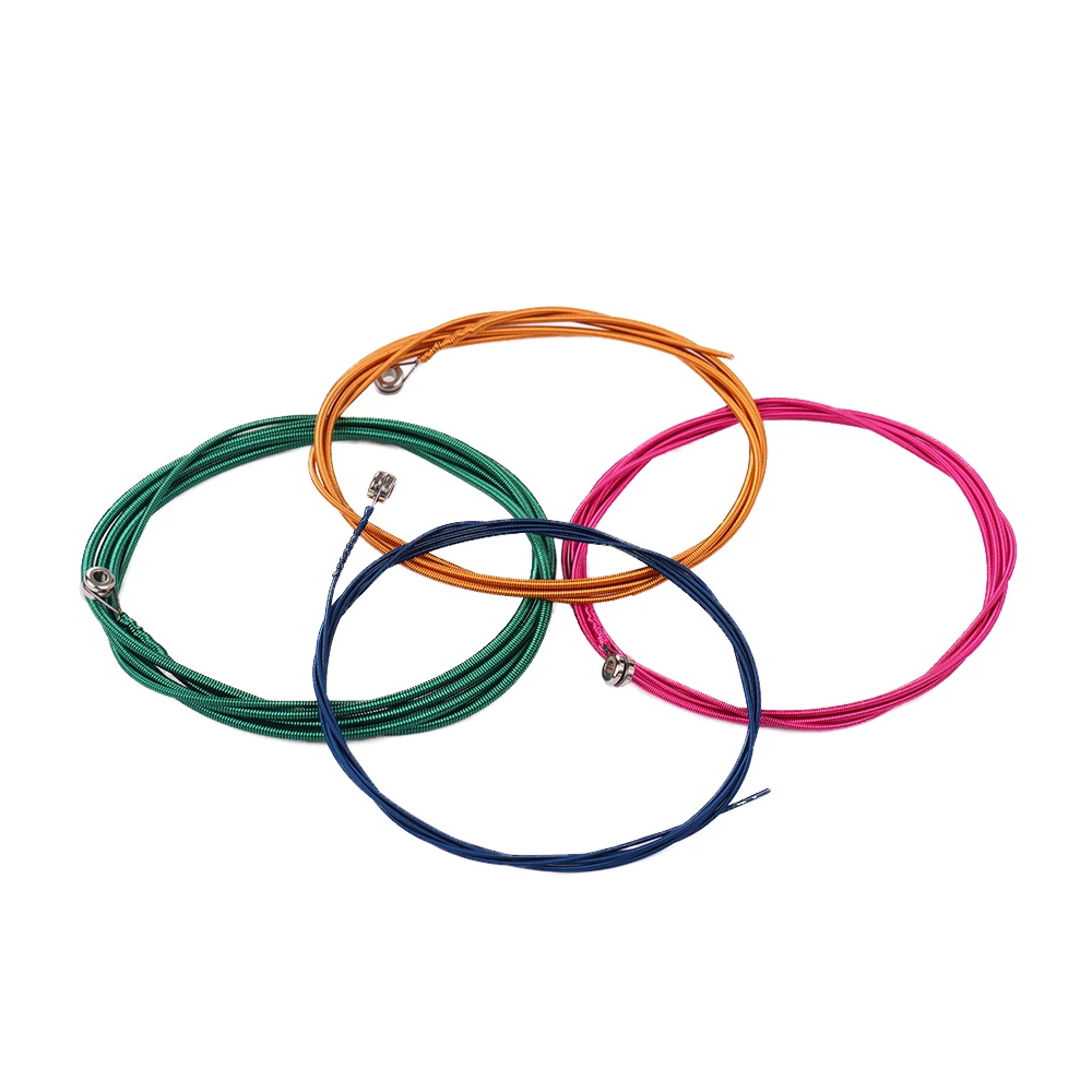 Электрические басовые струны намотка из никелевого сплава с сердечником