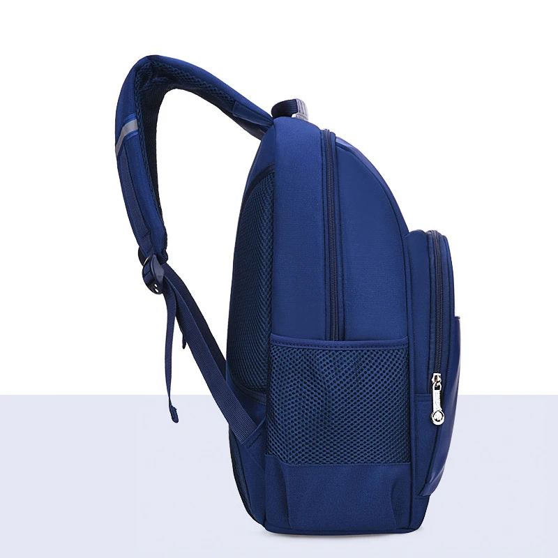 Новая ортопедическая сумка для начальной школы Одноцветный Детский рюкзак