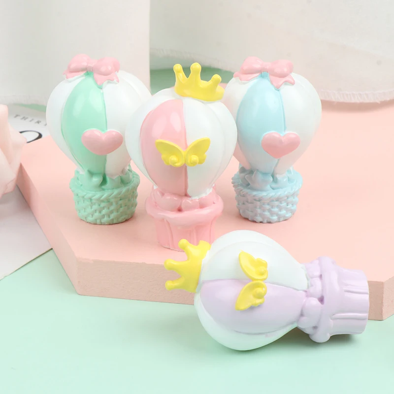 1 шт. Смола Мини милый воздушный шар украшение скульптура домашний офис