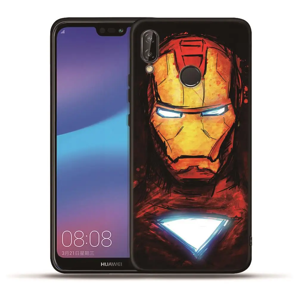 Классный с принтами "Marvel", "Мстители", Groot для huawei P20 P30 Коврики 10 20 Honor 8X 8C 8 9 10 20 Lite 7A Pro вид V20 чехол Чехол-футляр