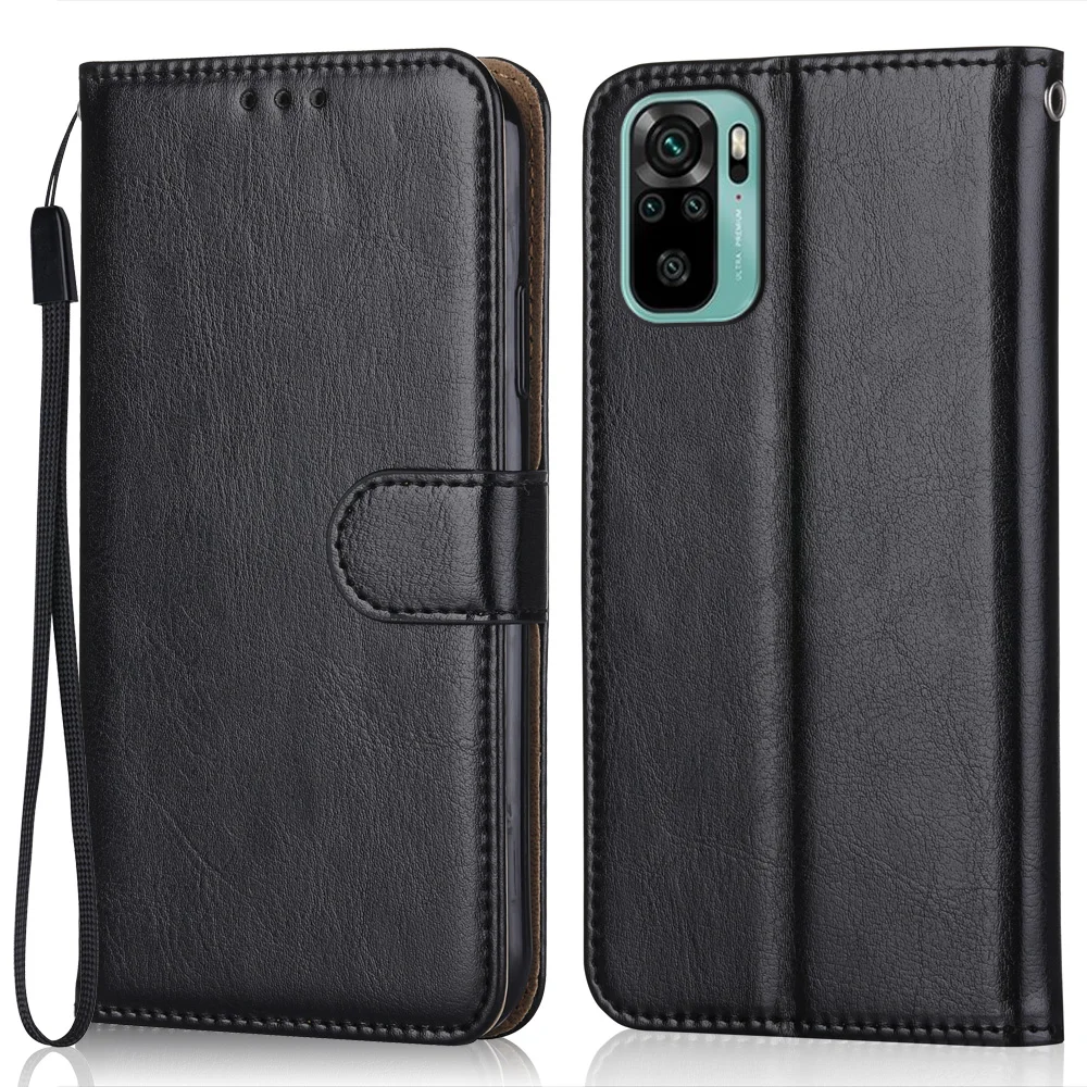 Кожаный чехол для Xiaomi Redmi Note 10T 9T 8T 10 9 8 2021 Pro 10S 9S Max чехол-книжка с бумажником 9A 9AT 9C NFC