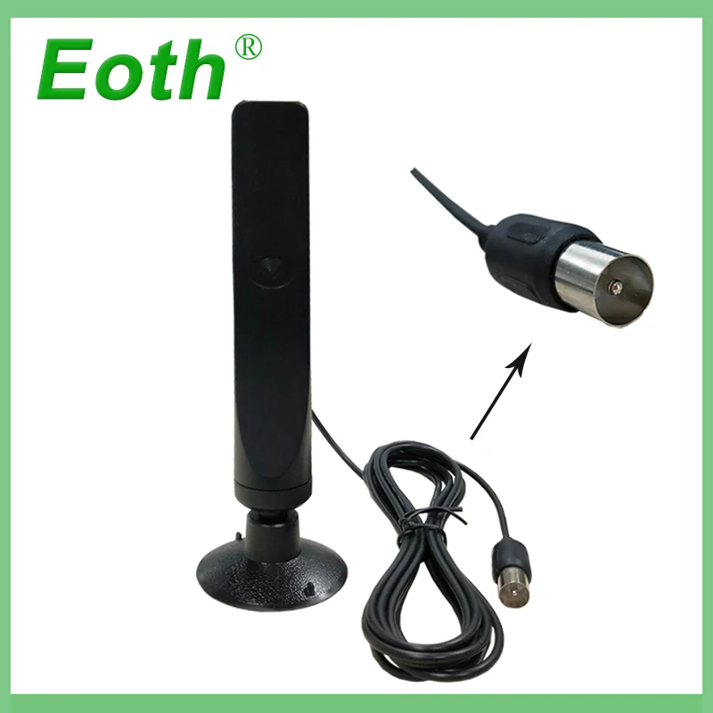 Цифровая ТВ антенна усилитель для помещений 12dBi DVB T цифровой Freeview HD TV