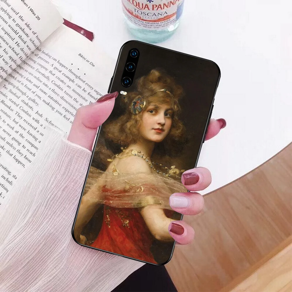 

NBDRUICAI Famous painting Adorable art Phone Cover for Huawei P9 10 lite P20 pro lite P30 pro lite Psmart mate 20 pro lite