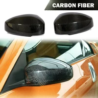 real carbon fiber side mirror cover cap fit for nissan 350z z33 2003 2009 add on style