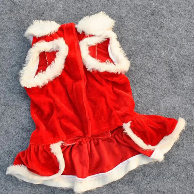 Зимняя Рождественская Одежда для собак толстовки щенков кошек одежда макияжа