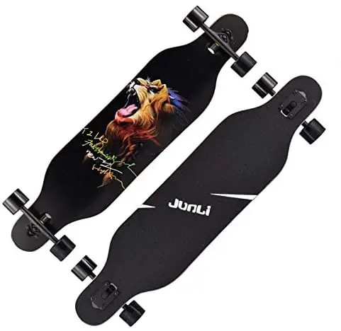 

Скейтборд акустическая гитра 41 "платье для девочек, платье для танцев Лонгборд 9-Слои настил из клена, девушка, дорожный скейтборд фристайл, ...