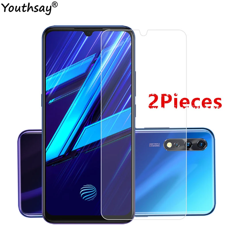 2 uds pantalla cristal Protector para Vivo Z1x de vidrio templado para Vivo Z1x de vidrio para Vivo Z1x Protector de pantalla del tel&eacute;fono Youthsay-0