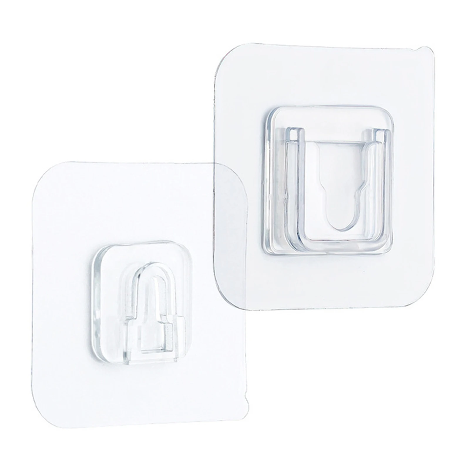 

5Pcs Transparent Hooks Screw Stickers Wall Picture Hook Invisible Traceless Hardwall Drywall Picture Hanging Hook Sucker Kit