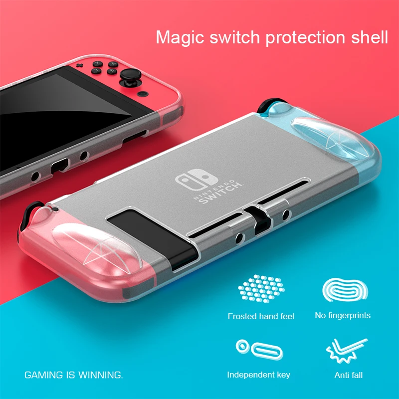 Защитный чехол для Nintendo NS Switch с защитой от царапин Aiti Fingerprint из ТПУ аксессуары