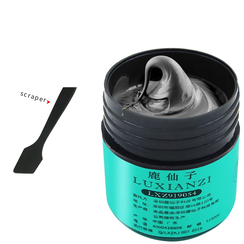 

Термопаста силиконовая LUXIANZI, 30 г, со скребком