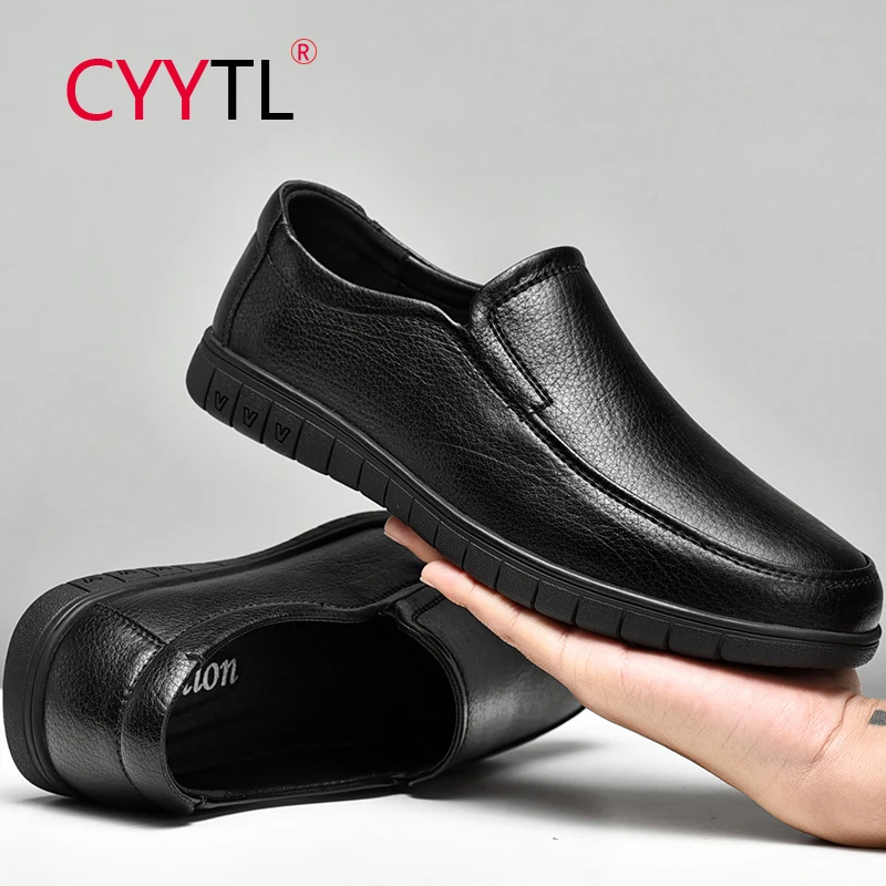 

CYYTL Men's Casual Shoes Comfort Walking Fashion Slip On Male Business Office Dress Loafers Lightweight Driving Mocasines