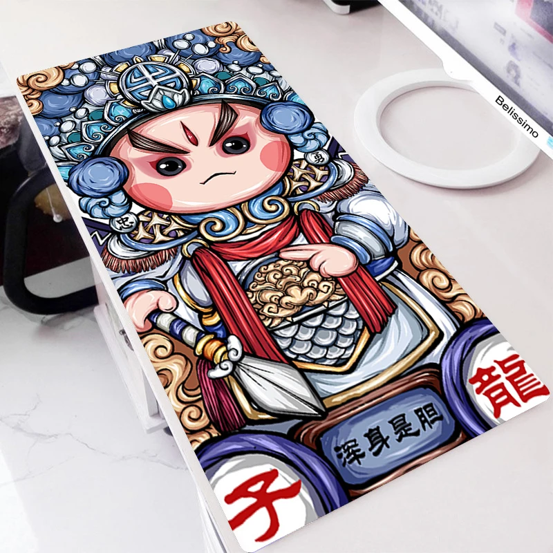 

Chinese style Mausepad Anime Desk Mat Illustrator dragon Mouse Pad Gamer Keyboard Mouse Mats Gaming Accessories Mousepad Xxl Rug