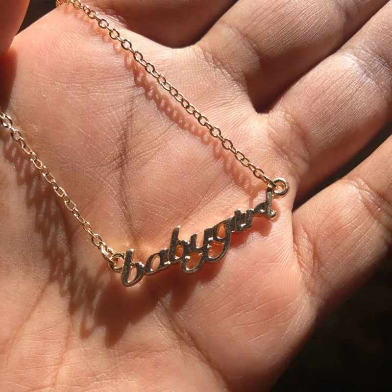 Ожерелье для маленькой девочки ожерелье заказное имя кулон из нержавеющей стали