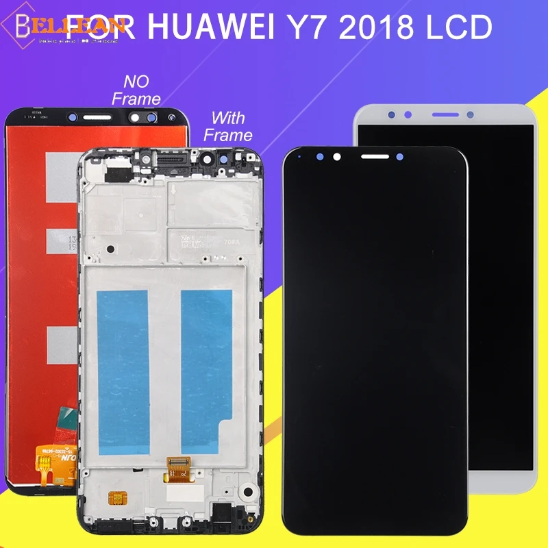 1 шт. Catteny для Huawei Y7 2018 Lcd Pro дисплей с сенсорным экраном дигитайзер сборка 6 0 дюймов