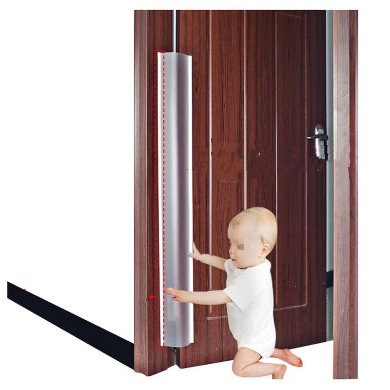 120 см Гибкая уплотнительная лента для двери матовый полипропиленовый