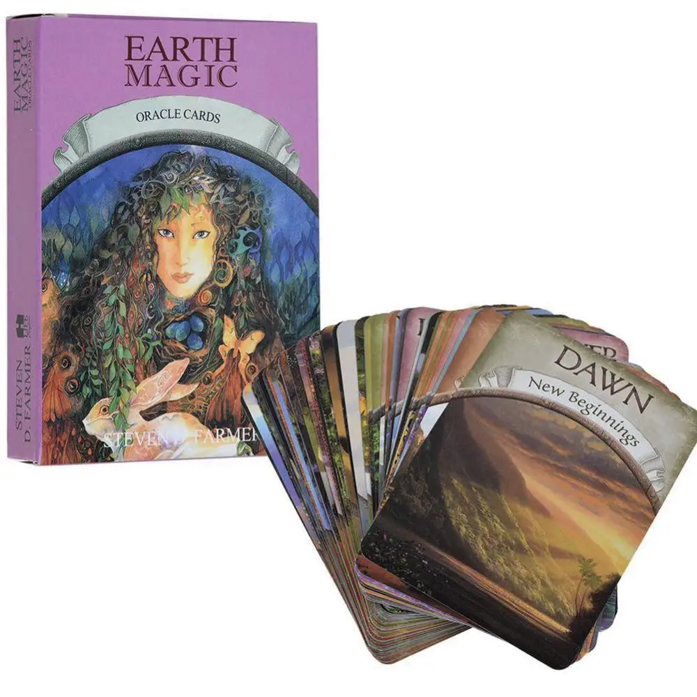 Игры волшебные карты Oracle земля Магия: чтение Fate Таро игра для личного