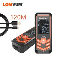 lomvum lv77u 120m handhold telemetre laser rangefinder digital laser distance meter usbcharge medidor laser measurement measure
