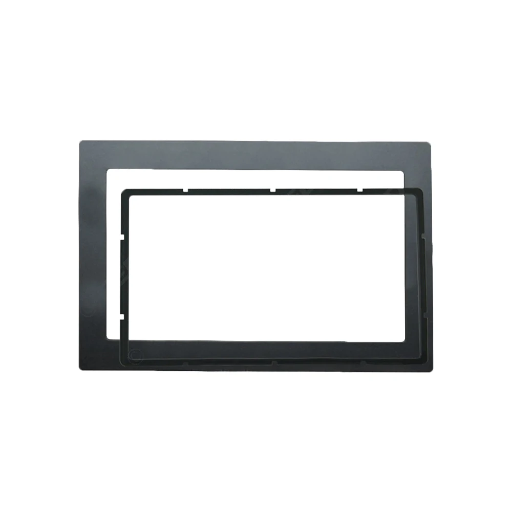 

Trim Car Frames Universal Accessory Auto Dash Decal Decorative Interior Player Radio 1 Set 2DIN Panel Durable New
