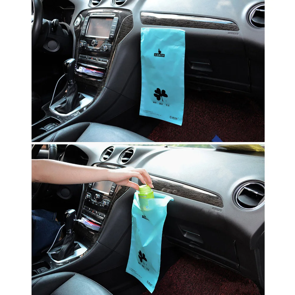 50 шт. автомобильный герметизируемый мешок для мусора на заднем сидении подвесной