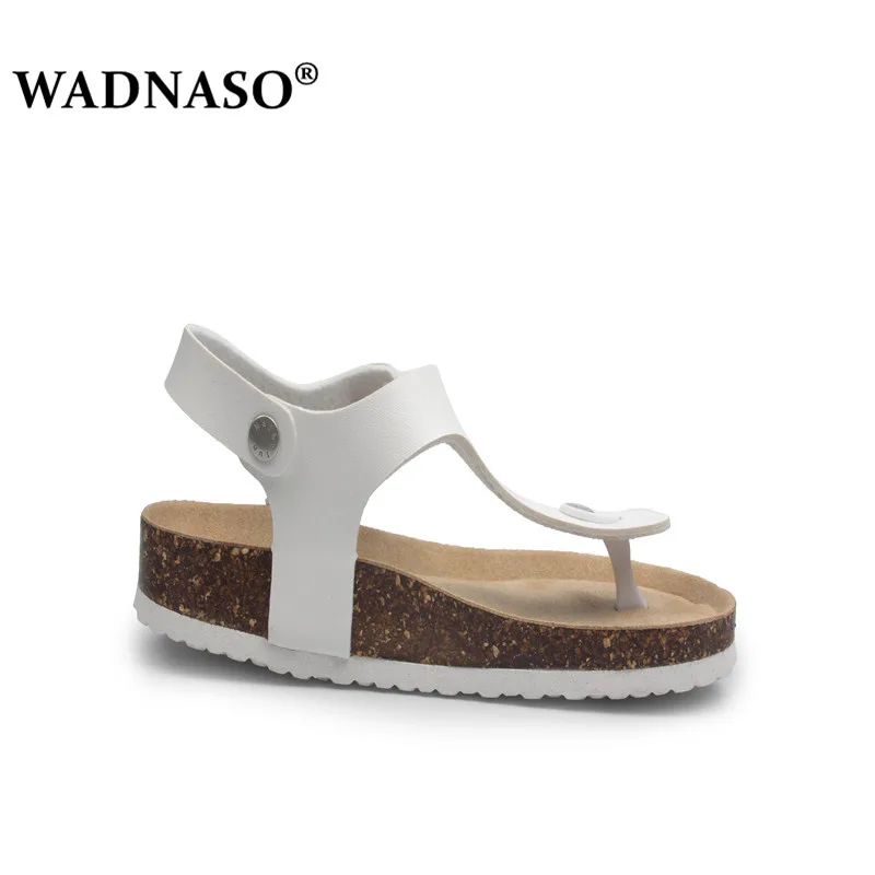 Сандалии женские летние на нескользящей подошве с тремя пуговицами|Боссоножки и