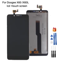 original lcd for doogee x60l display touch screen assembly repair part phone accessories for doogee x60 lcd cellphone part lcd