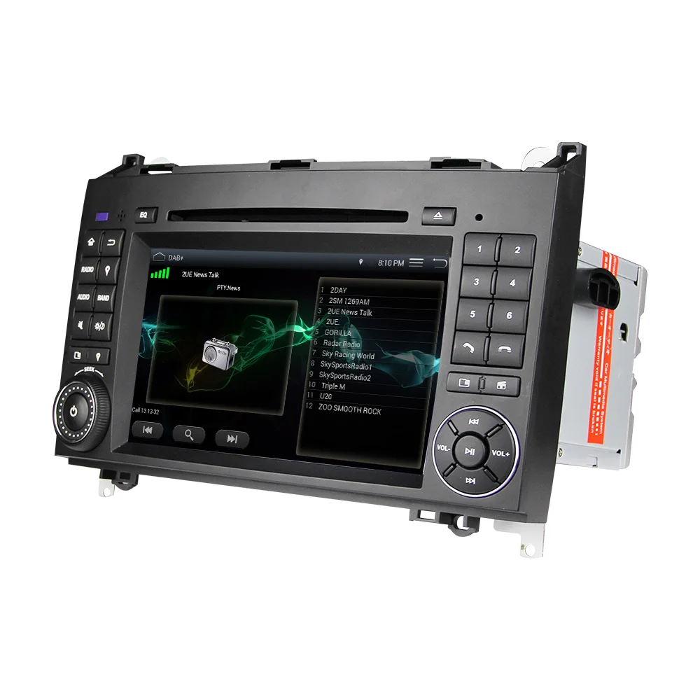 Eunavi TDA7851 Android 9 0 автомобильный DVD мультимедийный плеер для Mercedes Benz Sprinter W209 W169Viano Vito