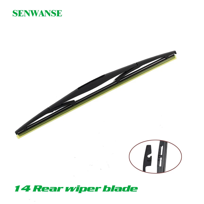 Задняя щетка стеклоочистителя Senwanse 14 дюймов для Subaru Forester 2 2006 -2016, лобовое стекло, задний стеклоочиститель лобового стекла, автомобильные аксессуары