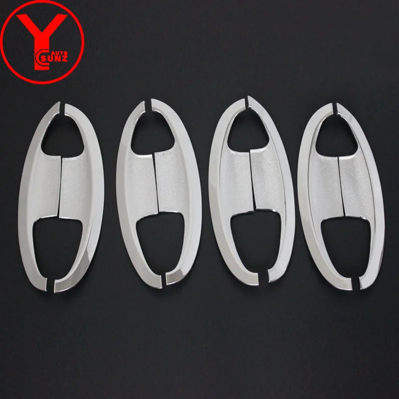 YCSUNZ хромированный автомобильный фотоэлемент наклейка на дверную ручку