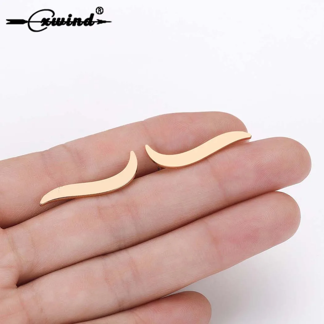 Новинка серьги каффы Cxwind в виде листьев подъемники с растительными