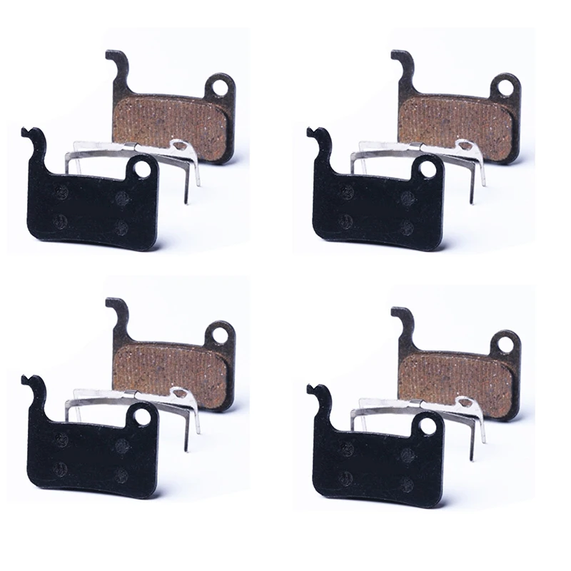 

4 Pairs Bicycle Resin Hydeaulic Disc Brake Pads for Shimano XTP/SAINT/DEORE XT/LX/HONE/SLX/DEORE M596 M615 M775 Bicycle Parts