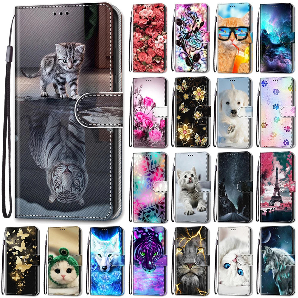 Чехол-книжка для Alcatel 3 V кожаный чехол телефона 5099D 5099 5099A роскошный с подставкой и