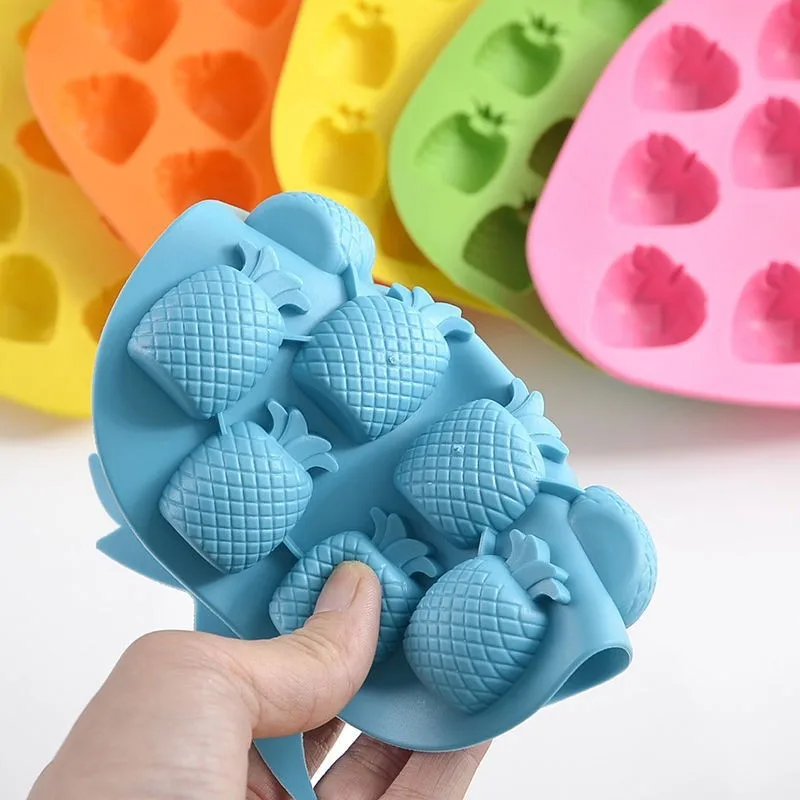 Гавайские кактус ананас Фламинго силиконовые формы для льда производитель бар