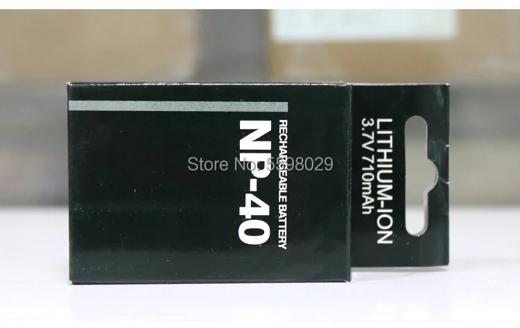 Батарея 710mAh NP-40 CNP40 NP40 для цифровой фотокамеры Аккумулятор FUJIFILM/Z40/Z50/Z55/Z57/Z750