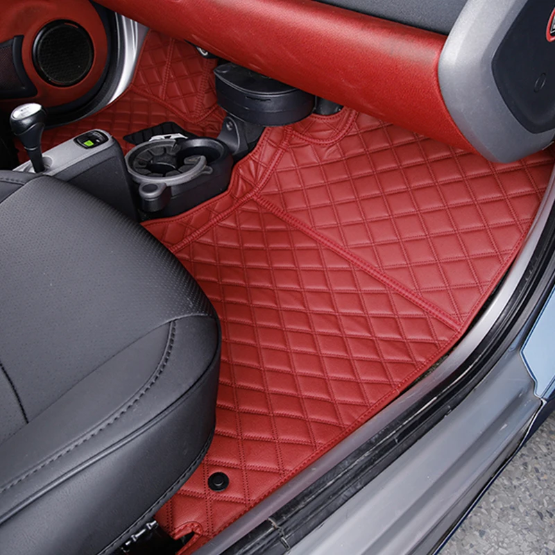 Автомобильный коврик для ног грязный все покрытие защита интерьера украшение Smart