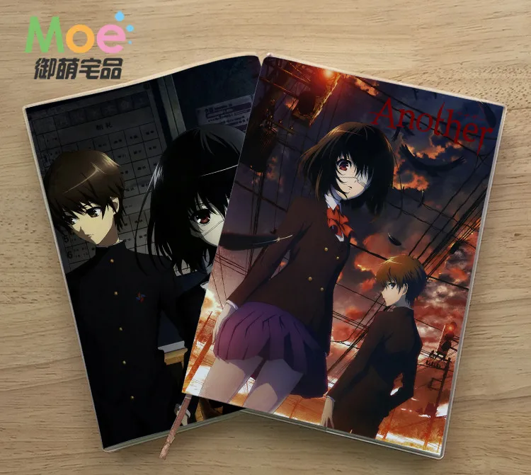 

Anime Another Figure Student Writing Paper Notebook Delicate Eye Protection Notepad Diary Memo Gift