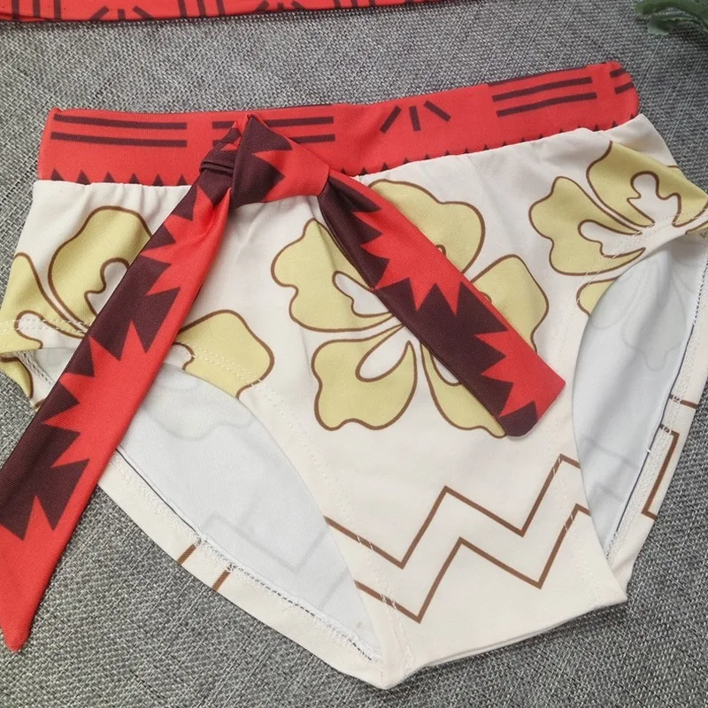 Купальный костюм для девочек из двух предметов детский купальный Моана Детские