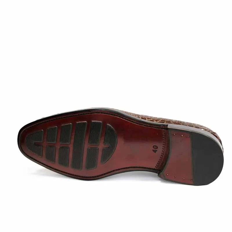 Рисунок 2 - Мужские темно-коричневые туфли