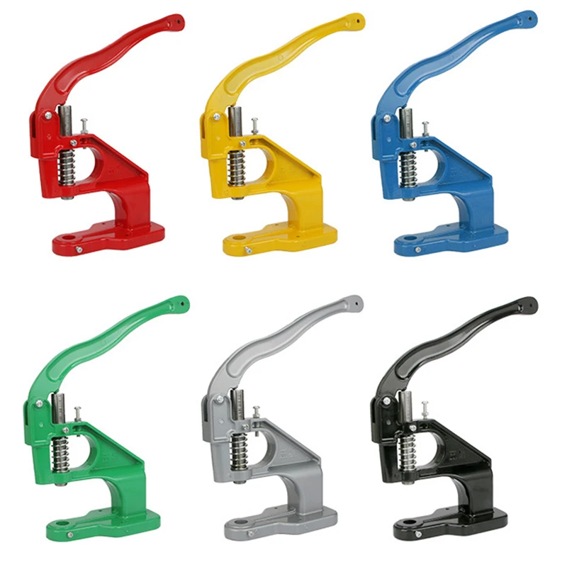 

Hand press machine Installation tool press 6 colors Aluminum lightweight multi mold for eyelets/rivet/Buttons/Drilling/buckle
