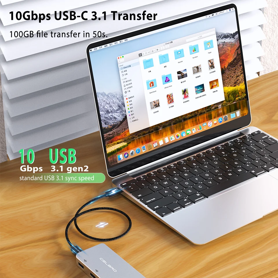 Зарядный кабель Usb Type-C 100 Вт для MacBook быстрой зарядки 4 0 Ipad Pro Samsung S20 S10 | Мобильные