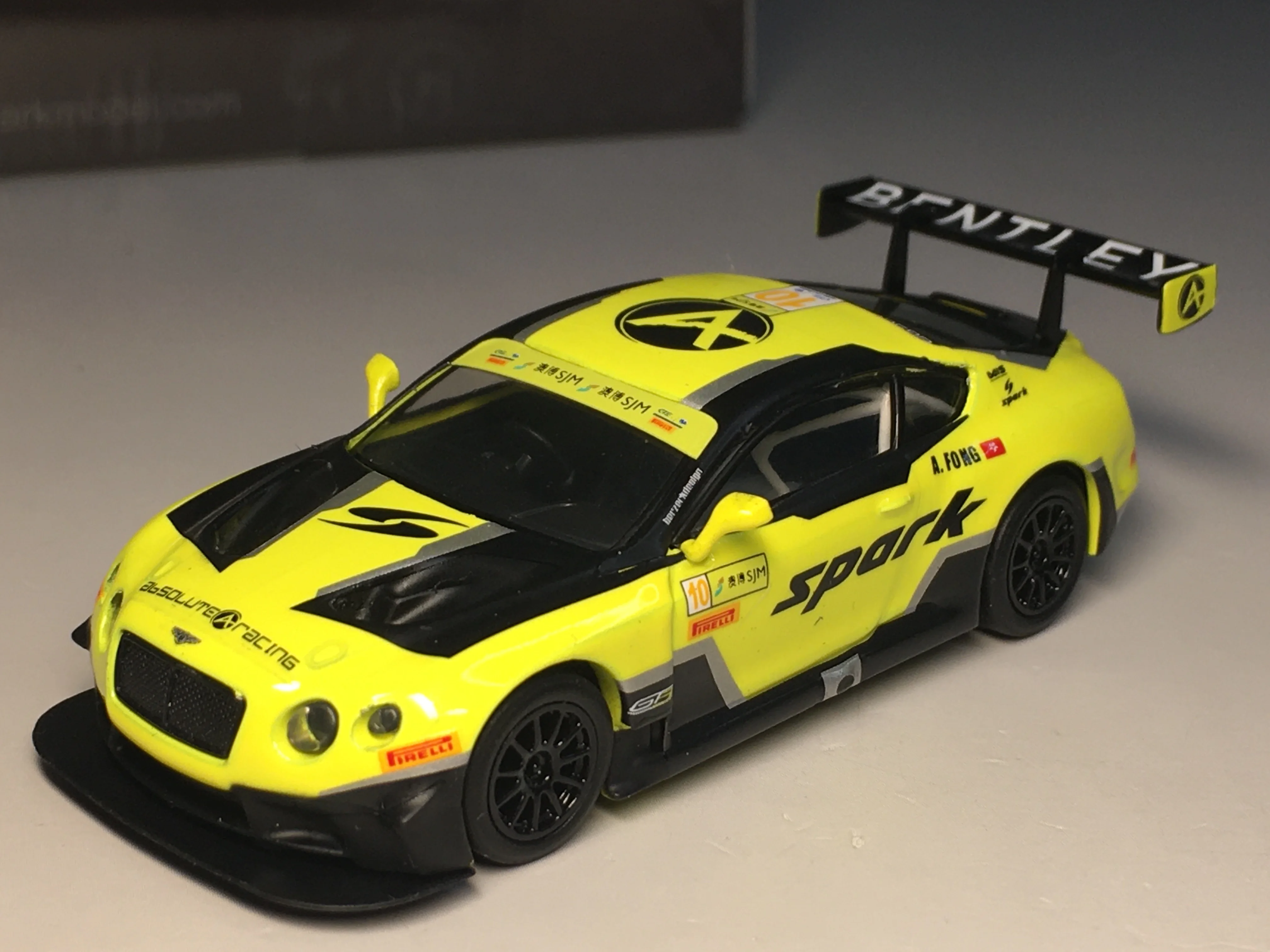 

Sparky 1/64 Y105 Bentley #10 2016 Die Cast Model Car Collection Limited