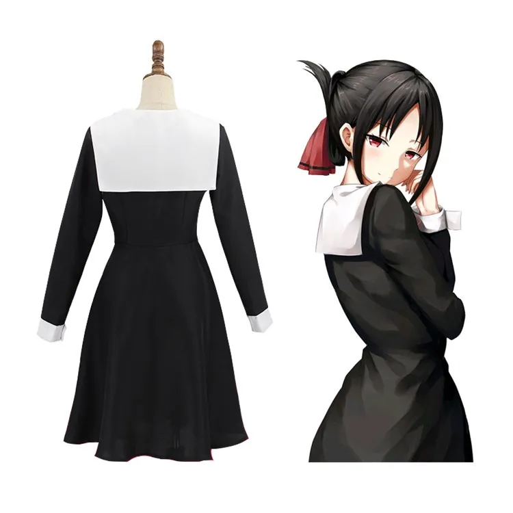 Косплей платье Cos School Kaguya sama: Love Is War Shinomiya костюмы Fujiwara Chika школьная форма для