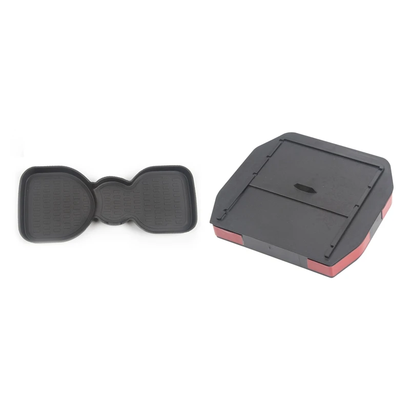 

Для Land Rover Defender 2020 2021 автомобильный ТПЭ задний держатель для чашки коврик и аксессуары для крышки телефона