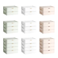 234 layers desktop drawer storage box mini cosmetic makeup organizing container plastic jewelry organizer
